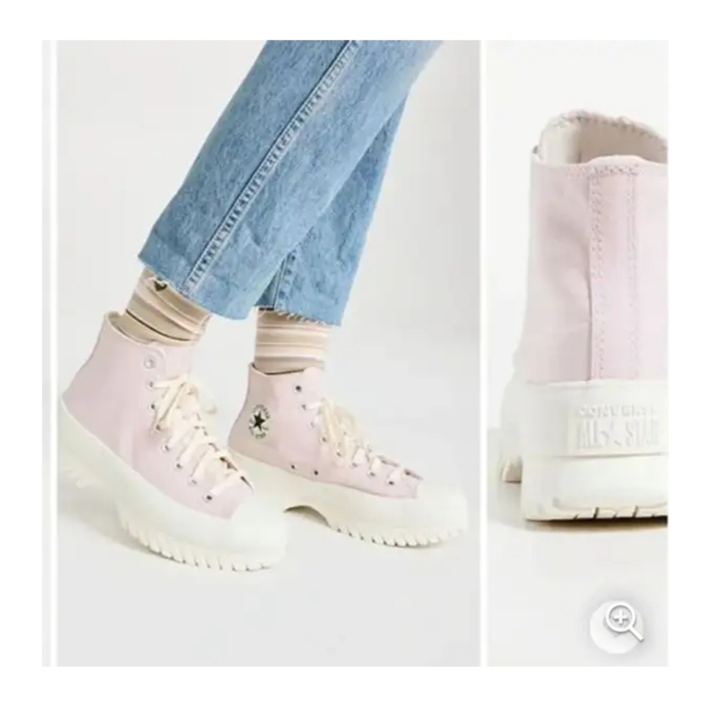 Converse‎ lug sneakers unisex women's 8.5 men's 6.5 EUC Sneakerhead Indie Sleaze - Picture 9 of 9
